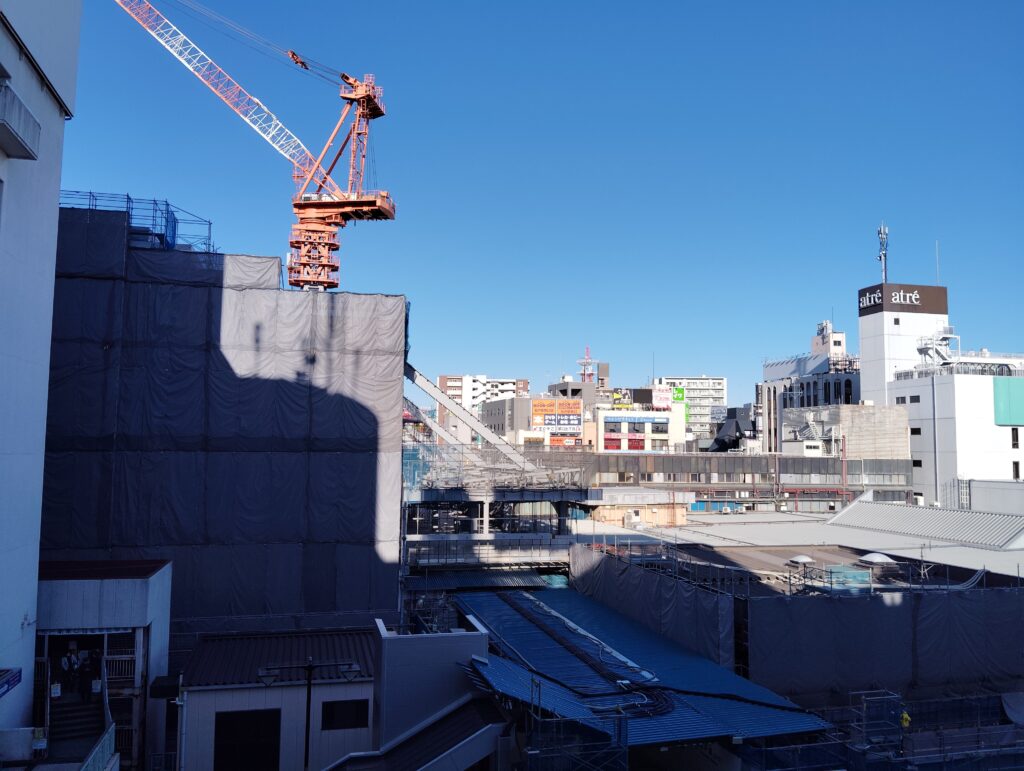 松戸駅ビル改良工事 2025年2月21日