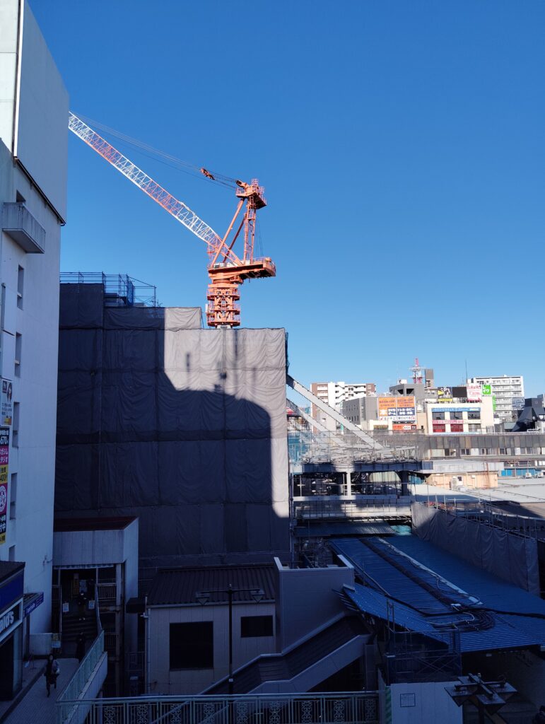 松戸駅ビル改良工事 2025年2月21日