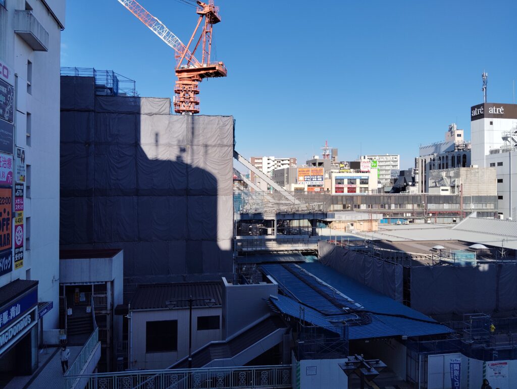 松戸駅ビル改良工事 2025年2月22日