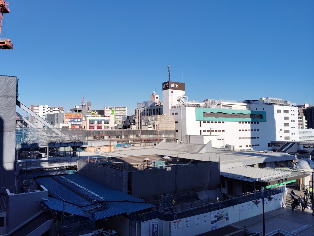 松戸駅ビル改良工事 2025年2月22日