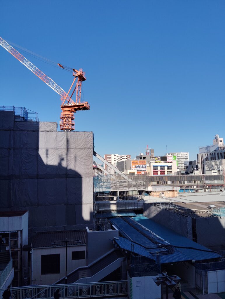 松戸駅ビル改良工事 2025年2月26日