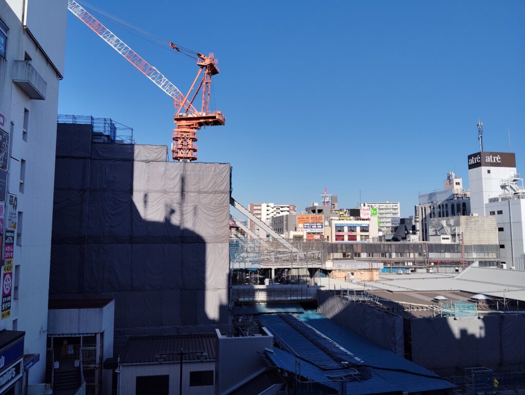 松戸駅ビル改良工事 2025年2月27日
