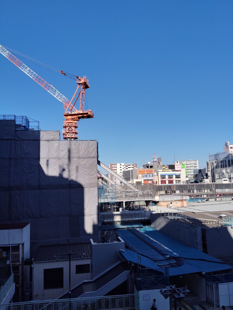 松戸駅ビル改良工事 2025年2月27日