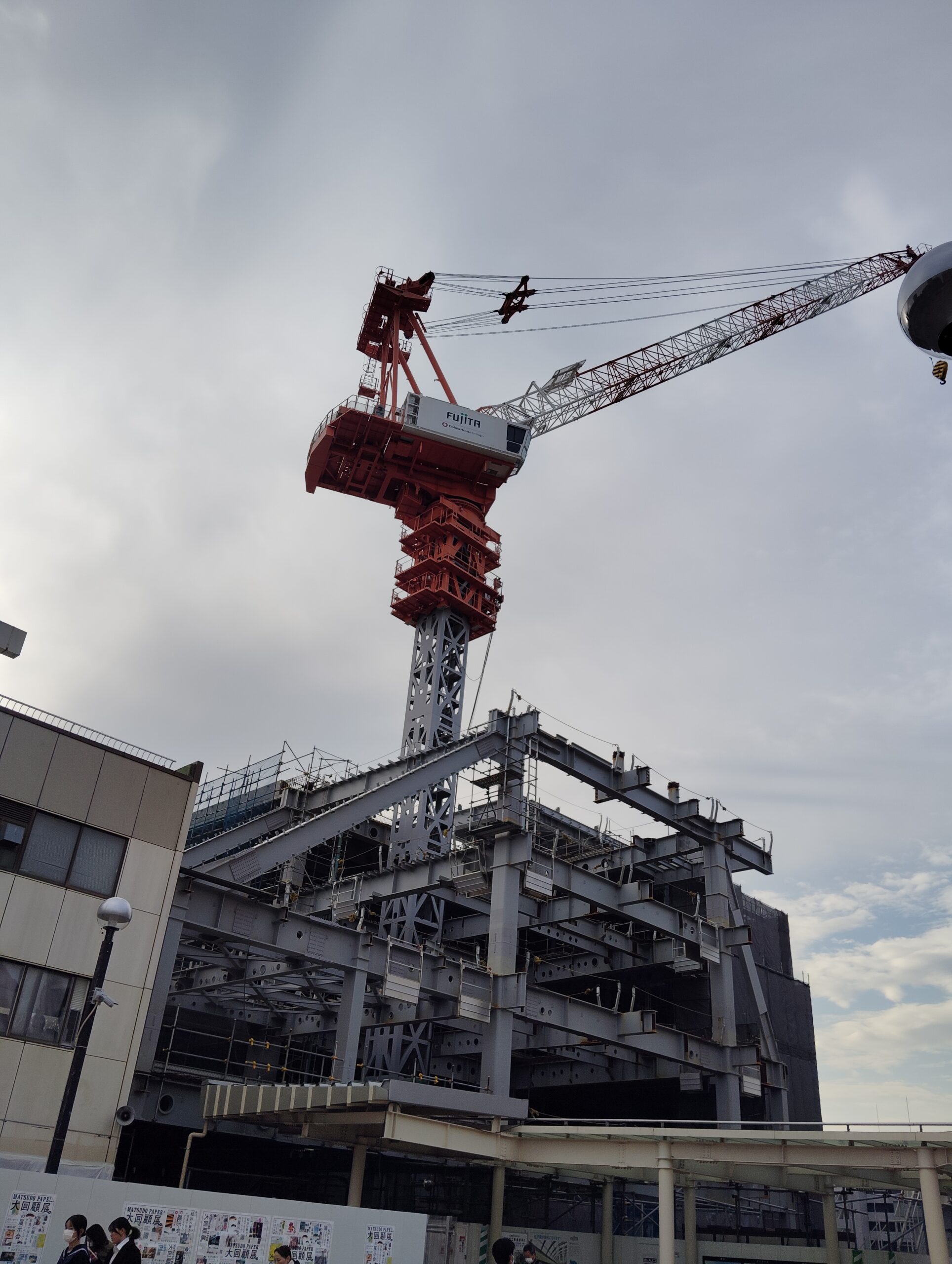 松戸駅ビル改良工事　2025年2月28日
