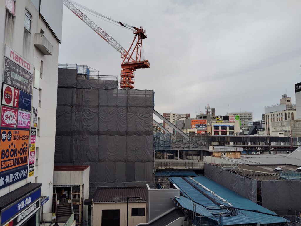 松戸駅ビル改良工事 2025年3月4日
