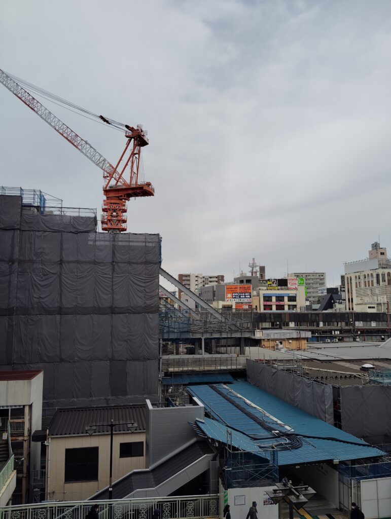 松戸駅ビル改良工事 2025年3月4日