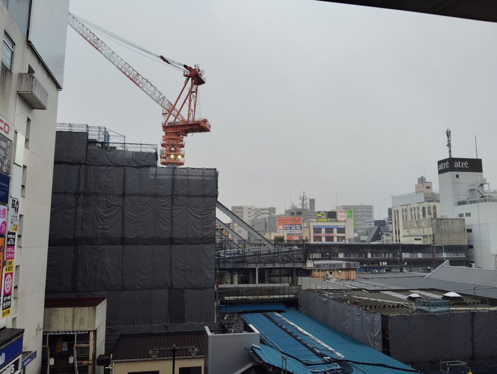 松戸駅ビル改良工事 2025年3月5日