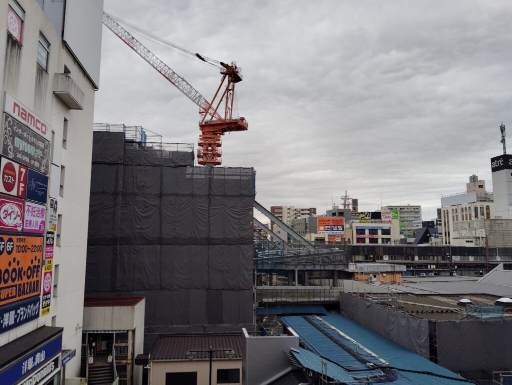 松戸駅ビル改良工事 2025年3月6日