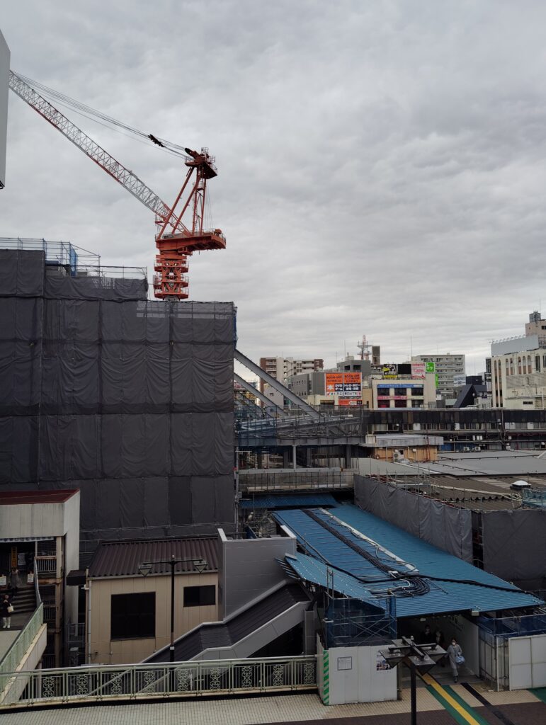 松戸駅ビル改良工事 2025年3月6日
