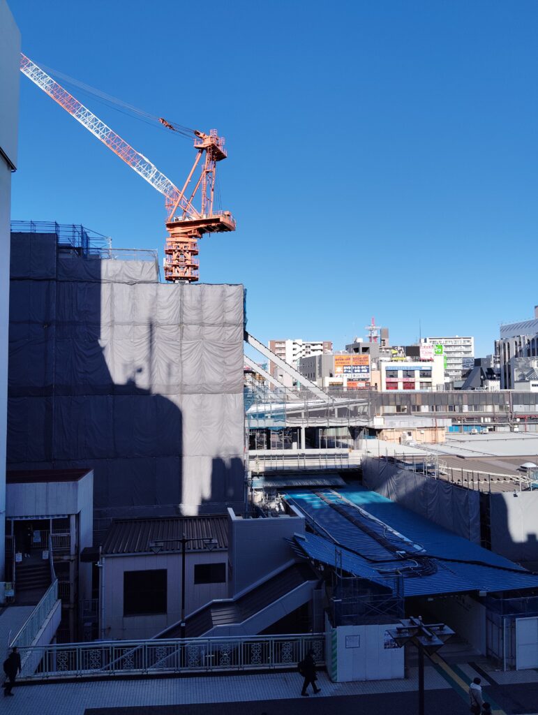 松戸駅ビル改良工事 2025年3月7日
