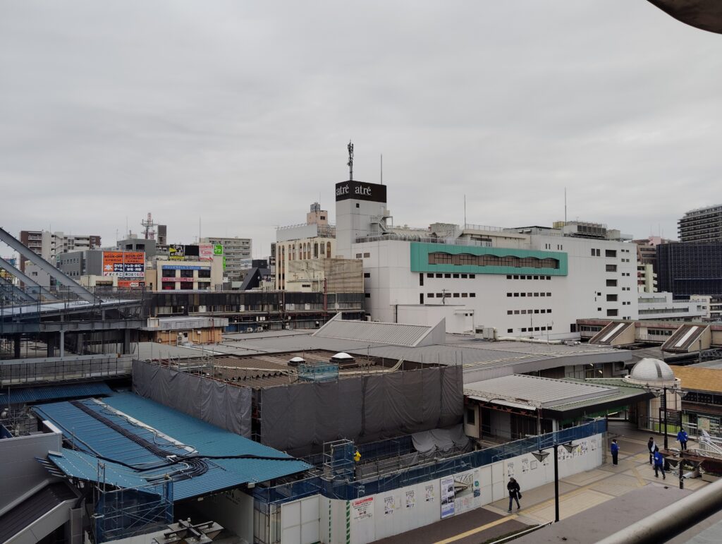 松戸駅ビル改良工事 2025年3月8日