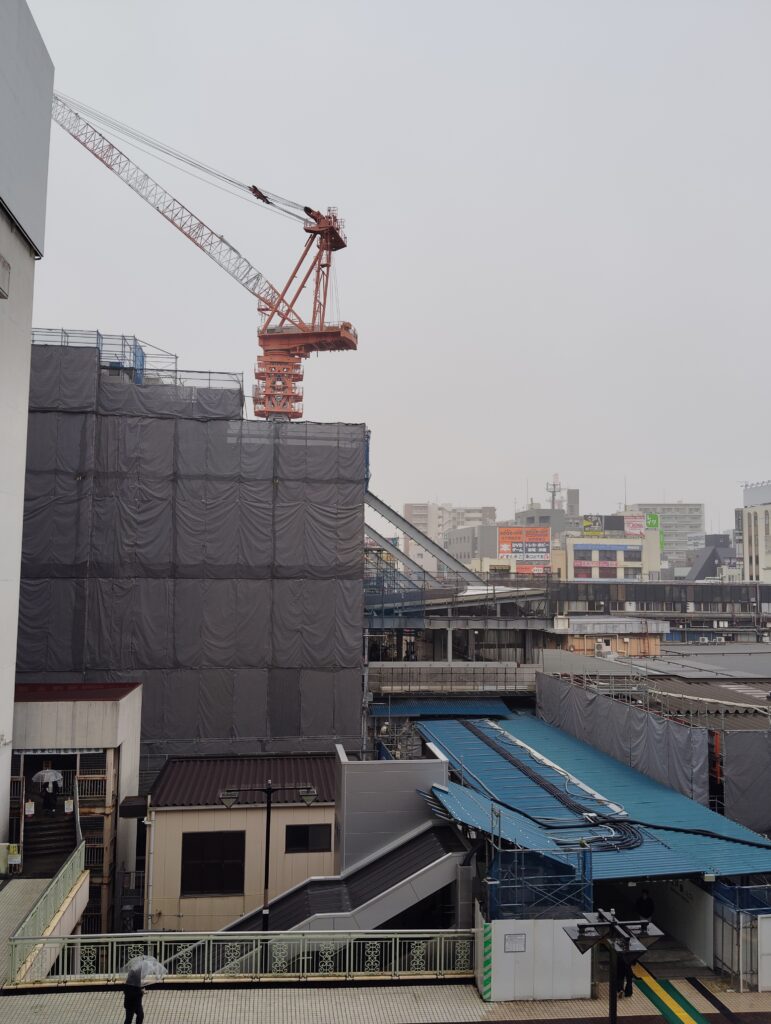 松戸駅ビル改良工事 2025年3月12日