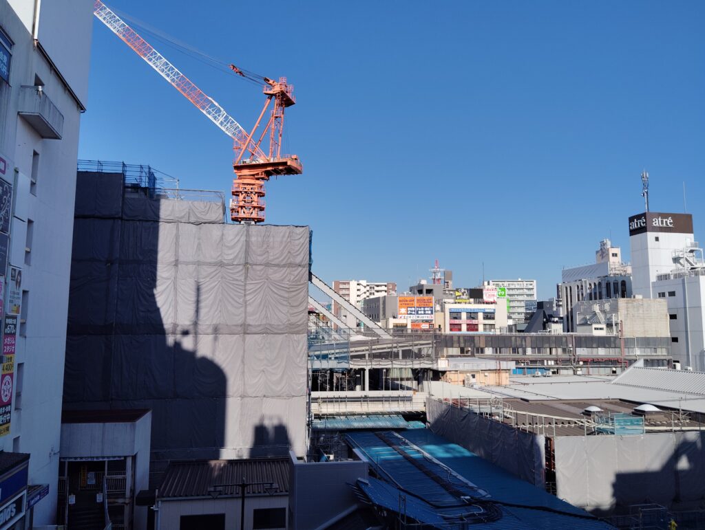 松戸駅ビル改良工事 2025年3月13日