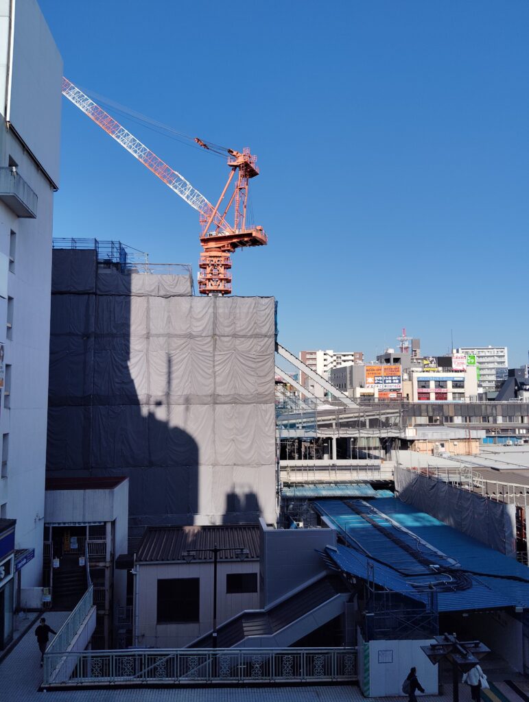 松戸駅ビル改良工事 2025年3月13日