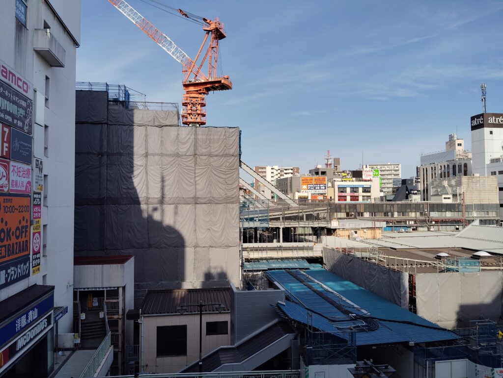 松戸駅ビル改良工事 2025年3月14日