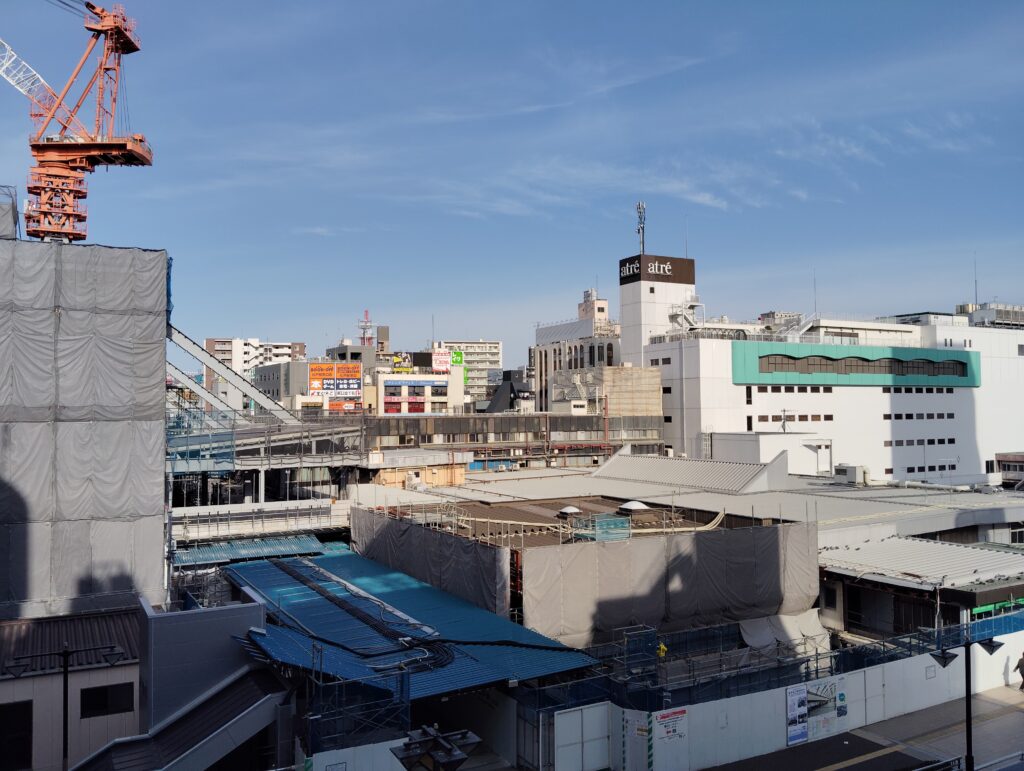 松戸駅ビル改良工事 2025年3月14日