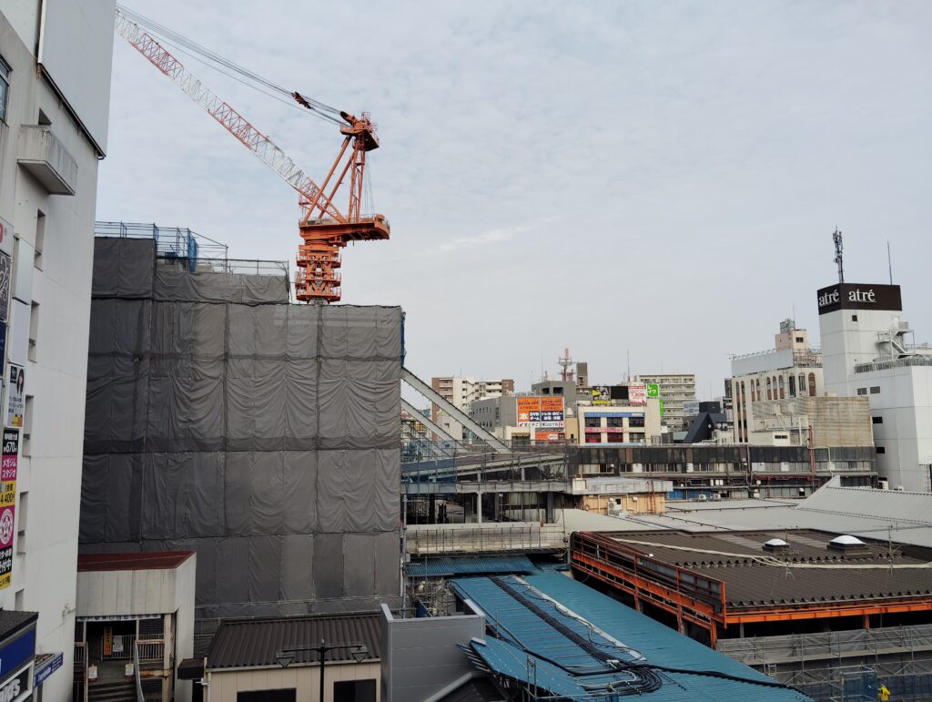 松戸駅ビル改良工事 2025年3月15日