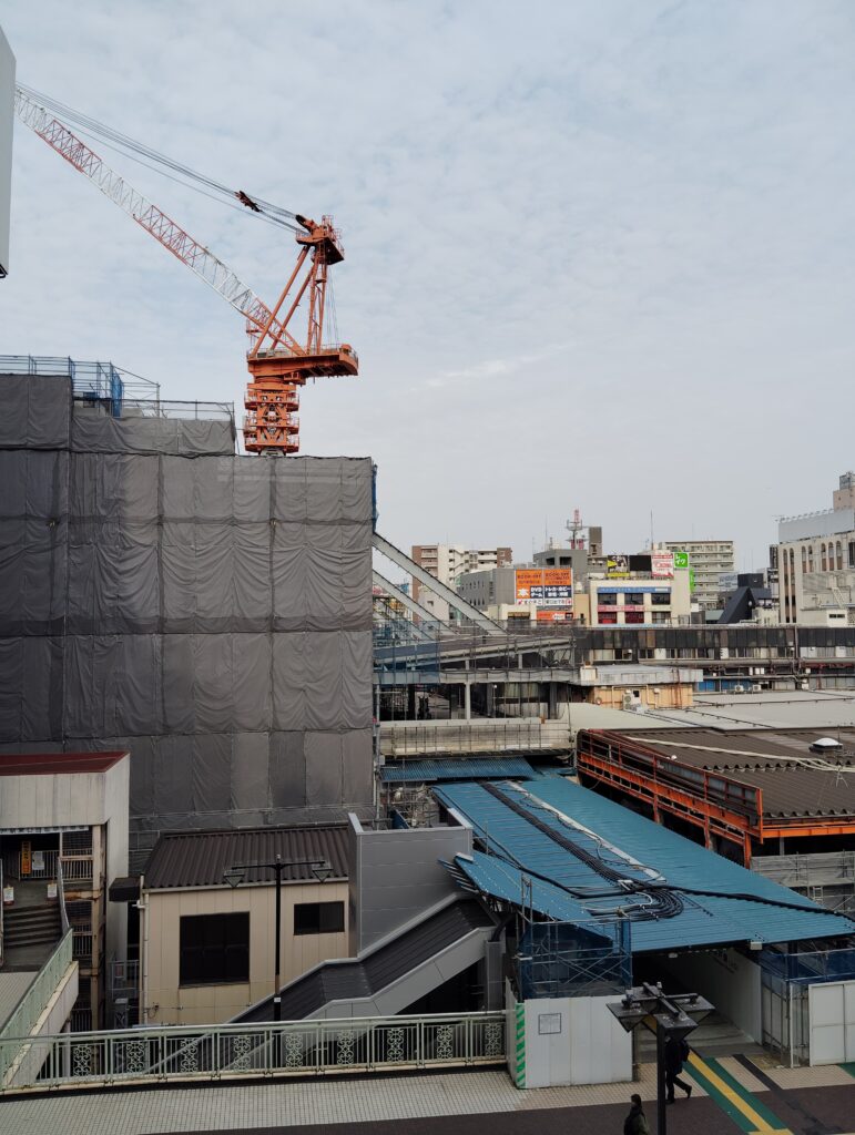 松戸駅ビル改良工事 2025年3月15日