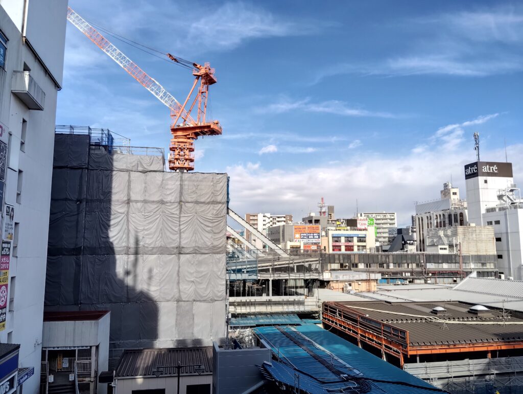 松戸駅ビル改良工事 2025年3月18日