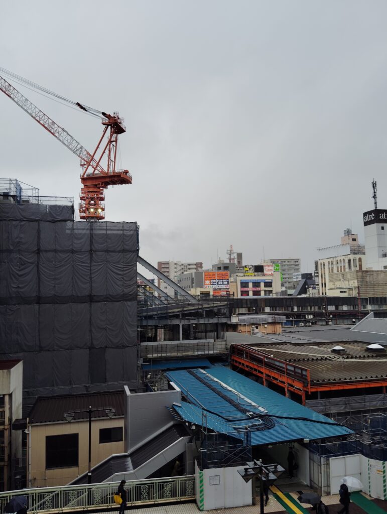 松戸駅ビル改良工事 2025年3月19日