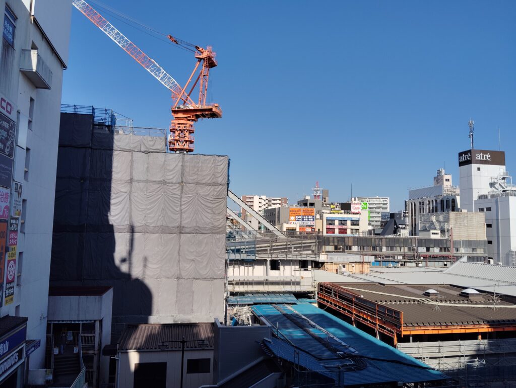 松戸駅ビル改良工事 2025年3月21日