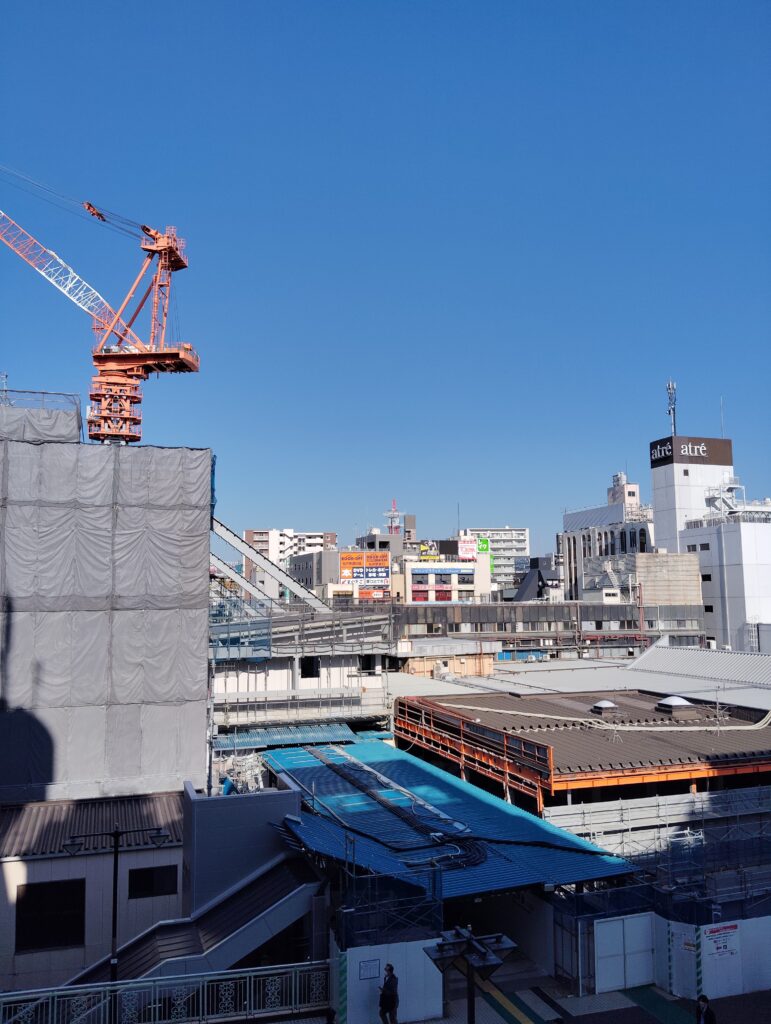 松戸駅ビル改良工事 2025年3月21日