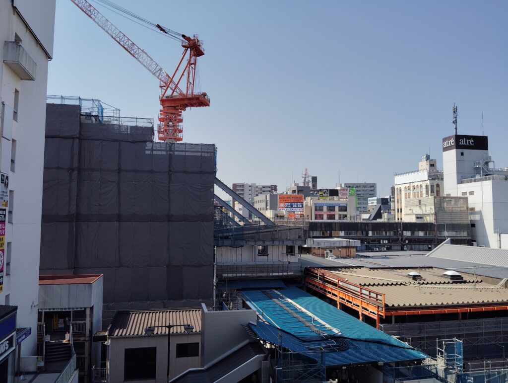 松戸駅ビル改良工事 2025年3月22日