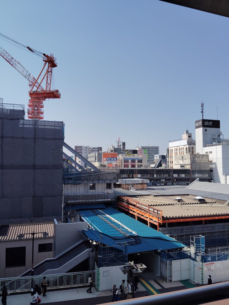 松戸駅ビル改良工事 2025年3月22日