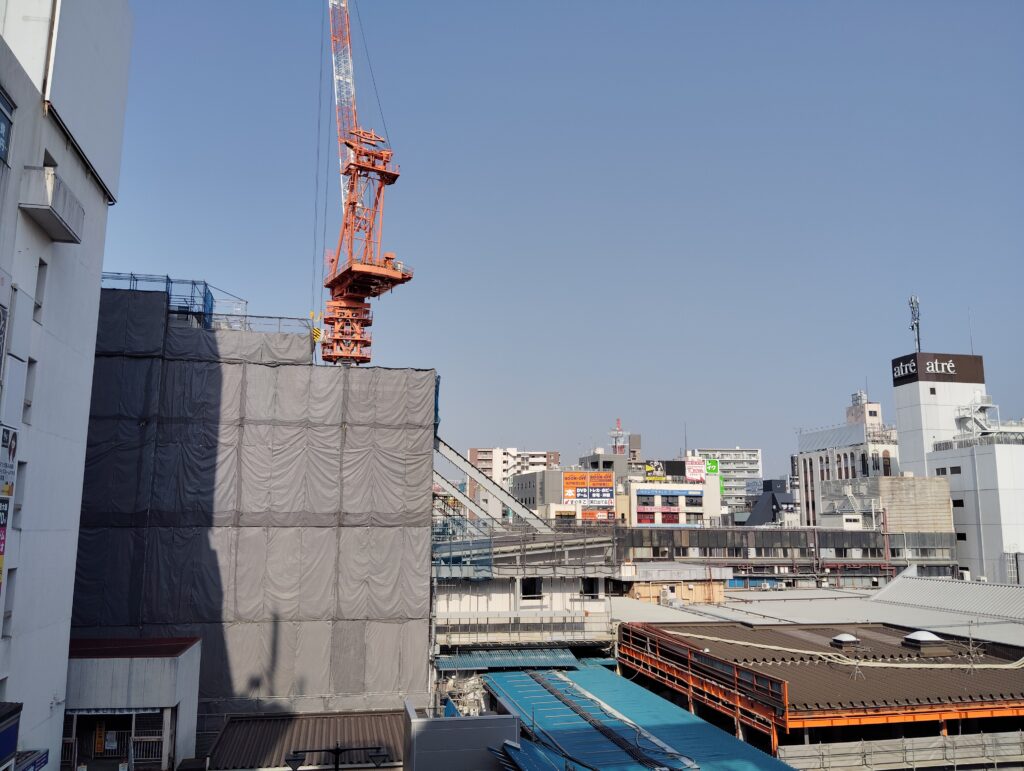 松戸駅ビル改良工事 2025年3月25日