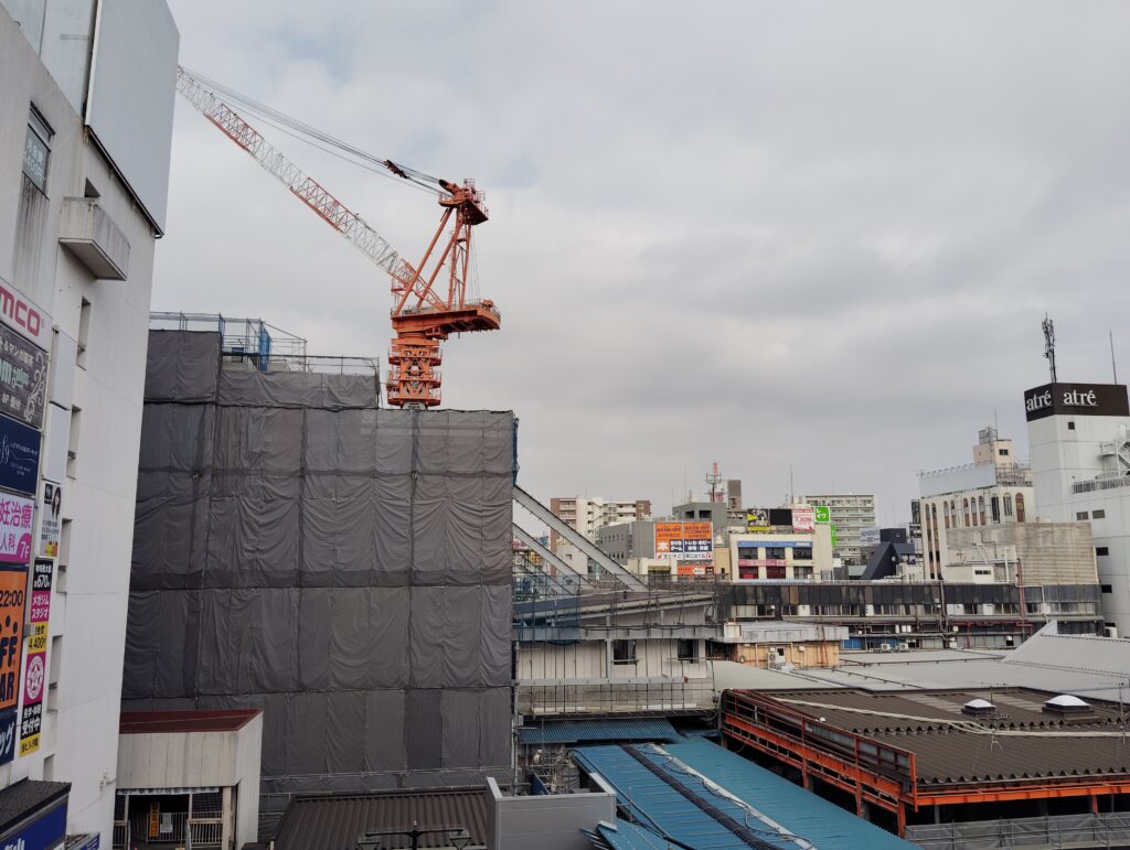 松戸駅ビル改良工事 2025年3月27日