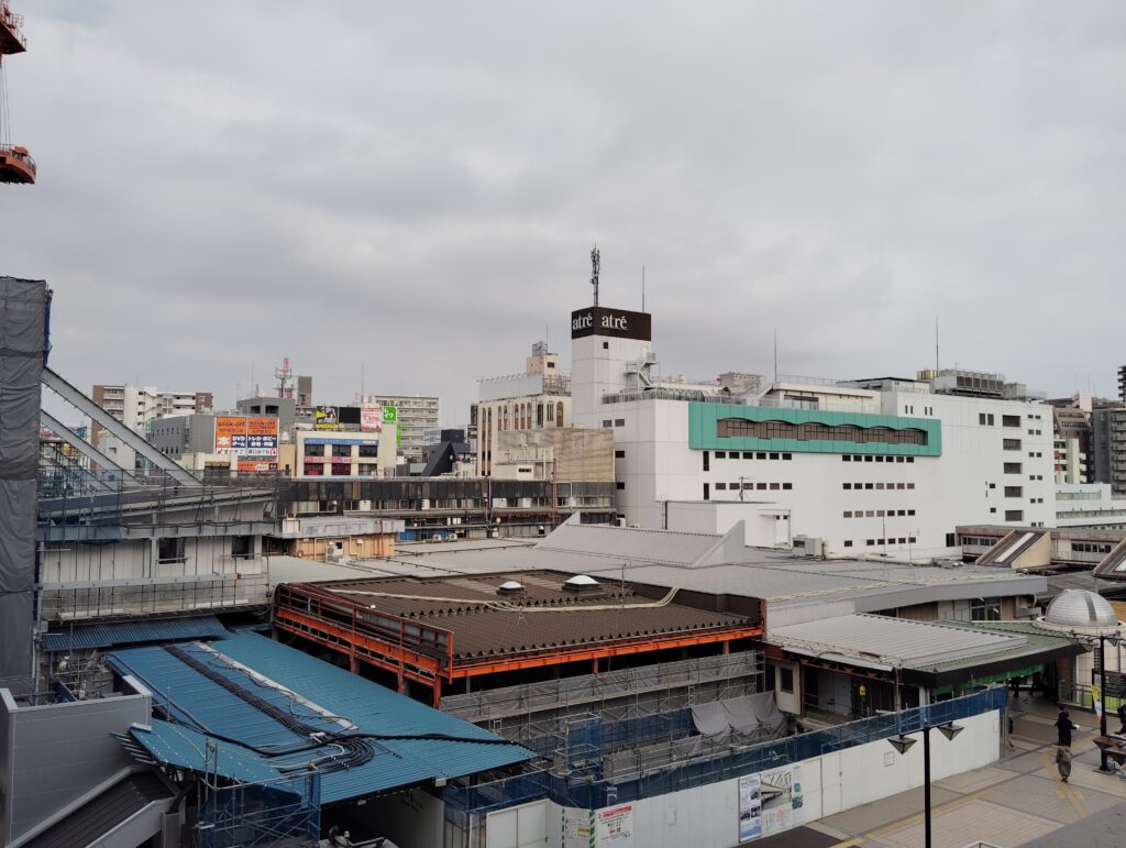 松戸駅ビル改良工事 2025年3月27日