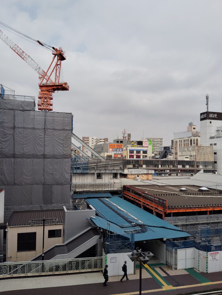 松戸駅ビル改良工事 2025年3月27日