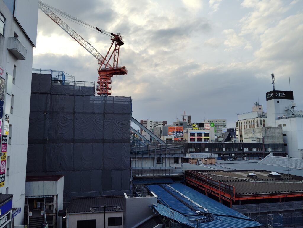 松戸駅ビル改良工事 2025年3月30日