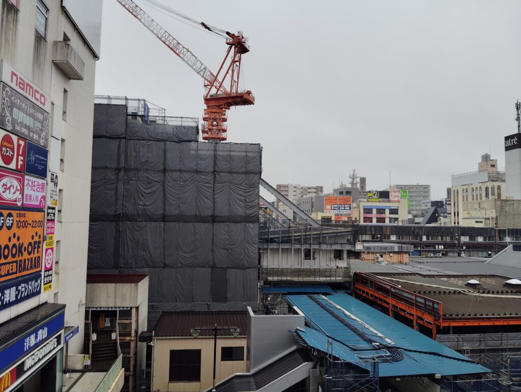 松戸駅ビル改良工事 2025年4月2日