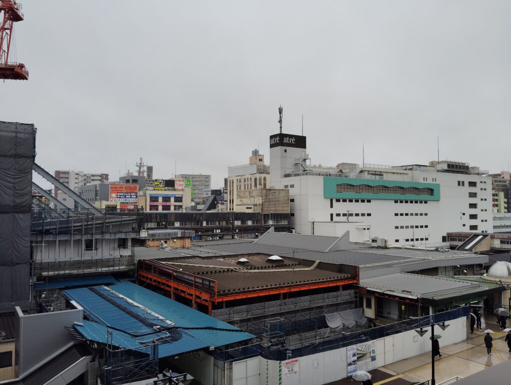 松戸駅ビル改良工事 2025年4月2日