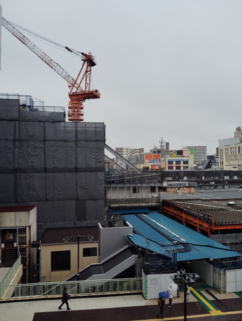 松戸駅ビル改良工事 2025年4月2日