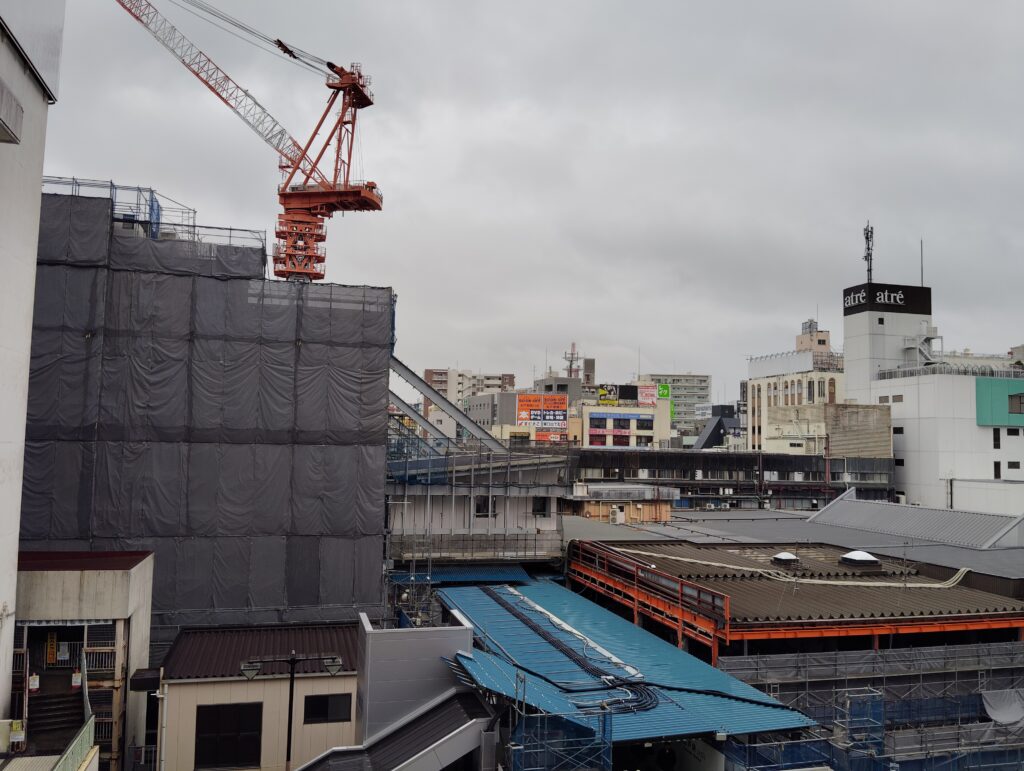 松戸駅ビル改良工事 2025年4月3日