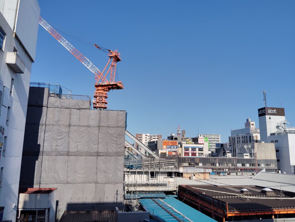 松戸駅ビル改良工事 2025年4月4日