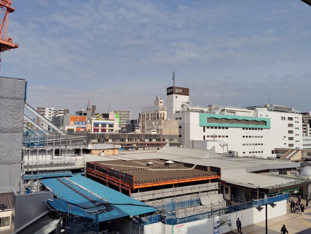 松戸駅ビル改良工事 2025年4月8日