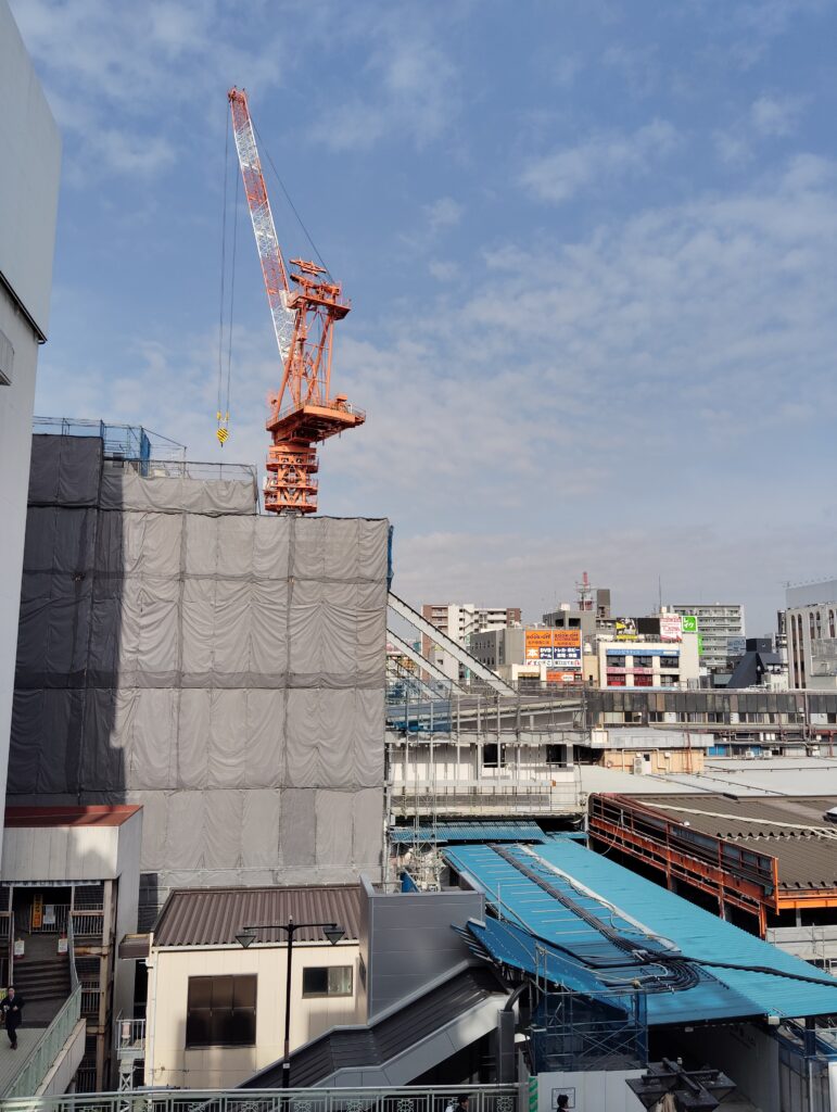 松戸駅ビル改良工事 2025年4月8日