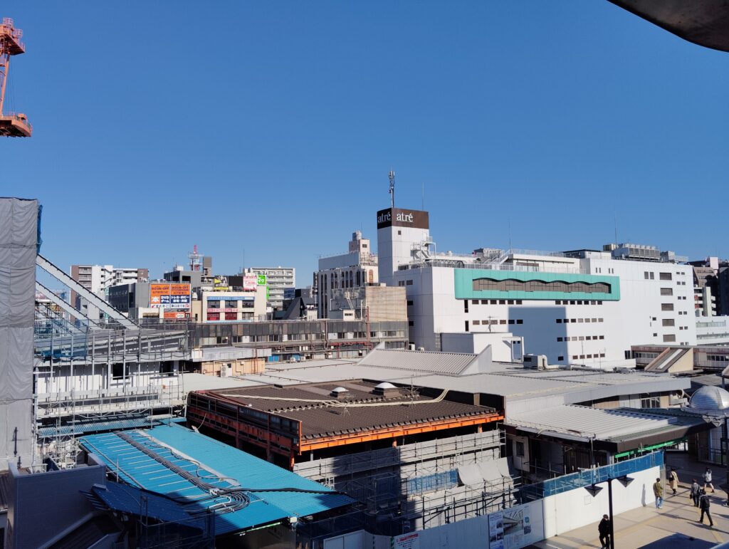 松戸駅ビル改良工事 2025年4月9日
