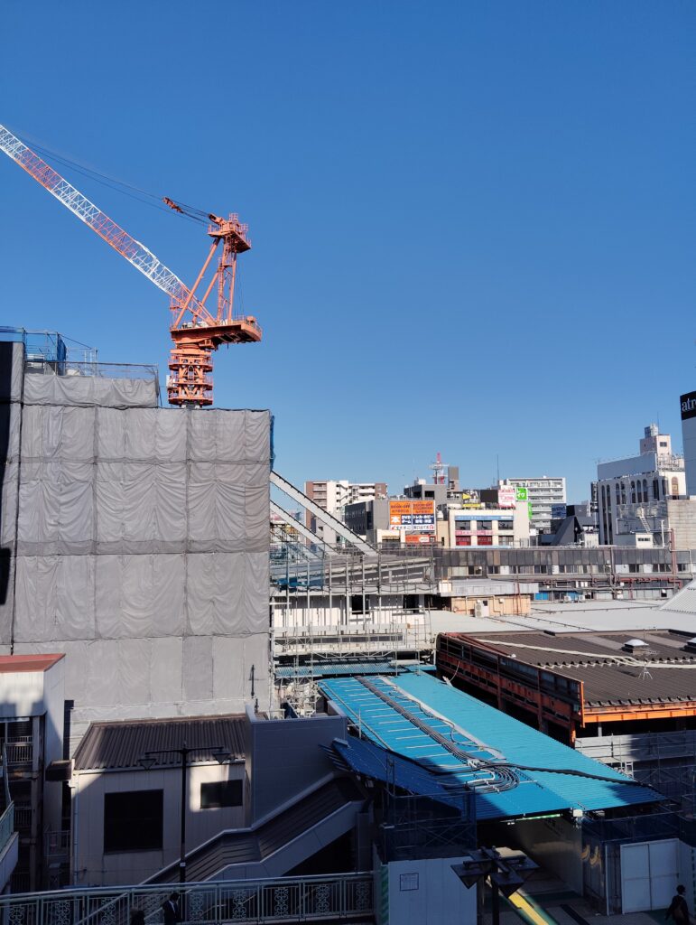 松戸駅ビル改良工事 2025年4月9日