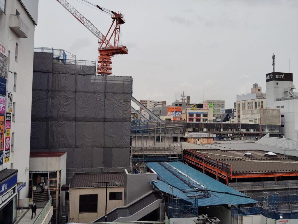 松戸駅ビル改良工事 2025年4月10日