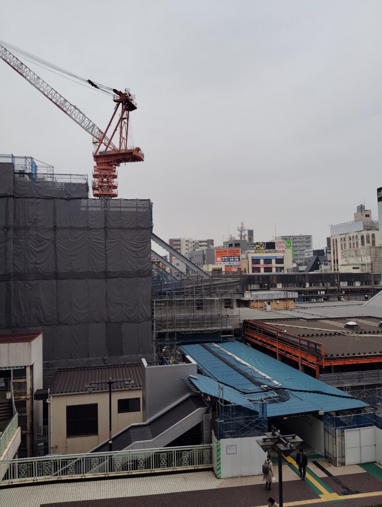 松戸駅ビル改良工事 2025年4月11日