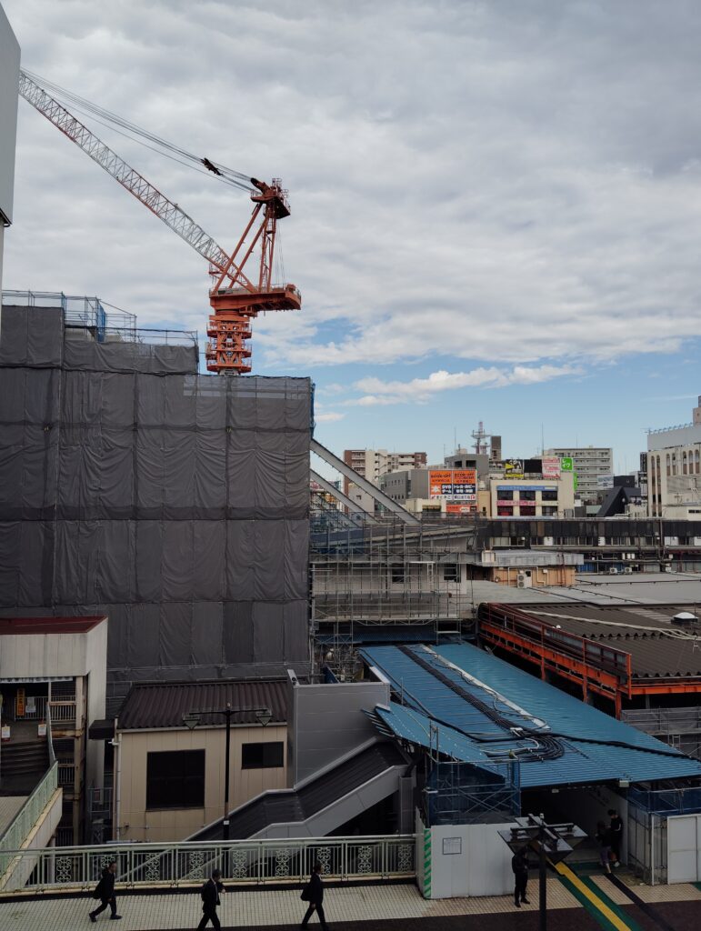 松戸駅ビル改良工事 2025年4月15日