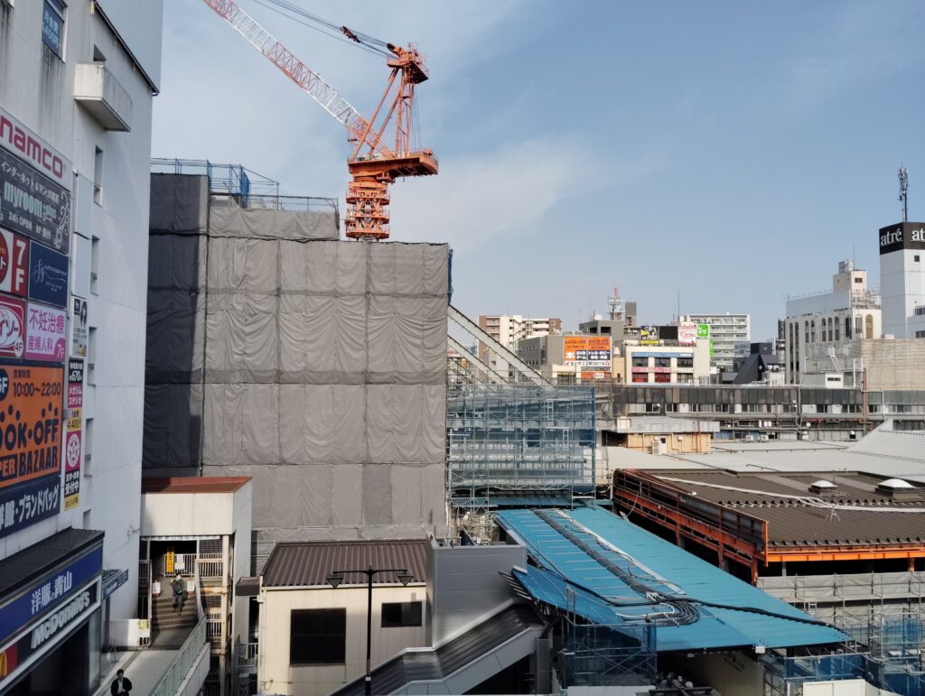 松戸駅ビル改良工事 2025年4月17日