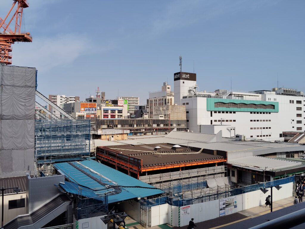 松戸駅ビル改良工事 2025年4月17日