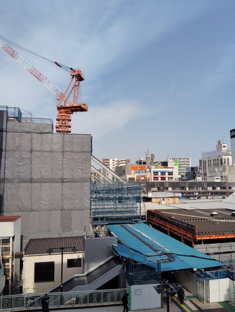 松戸駅ビル改良工事 2025年4月17日