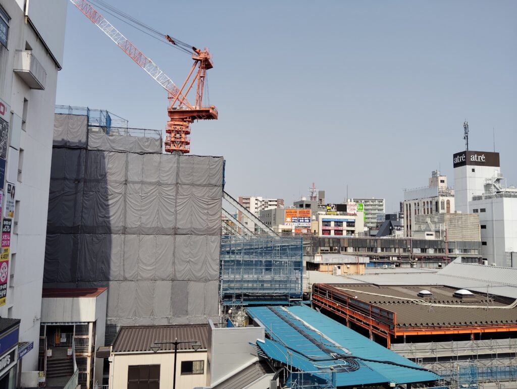 松戸駅ビル改良工事 2025年4月19日