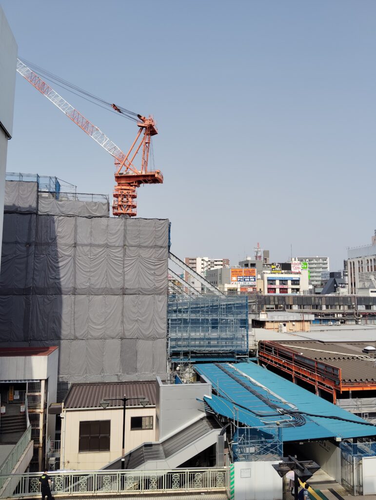 松戸駅ビル改良工事 2025年4月19日